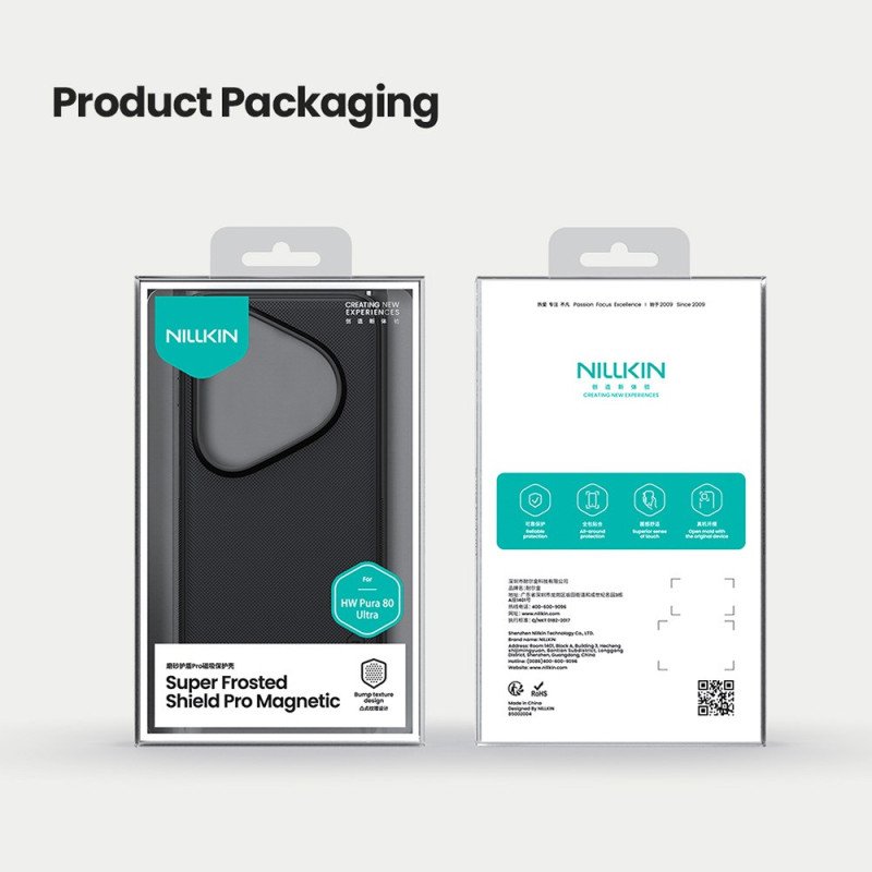 Skal Huawei Pura 80 Ultra Telefonfodral Magsafe Frosted Shield Pro Nillkin