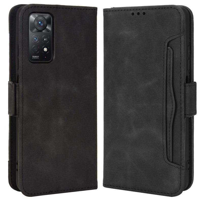 Folio-fodral Xiaomi Redmi Note 11 Pro / 11 Pro 5G Multi-card Premier Class