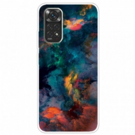 Mobilskal Xiaomi Redmi Note 11 Pro / 11 Pro 5G Färgglada Moln