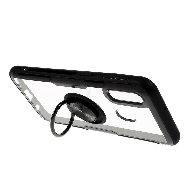 Skal Samsung Galaxy A30 Transparent Med Ring-support
