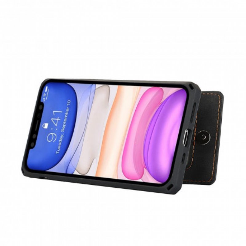 Skal iPhone 11 Vertikala Och Horisontella Stödkorthållare