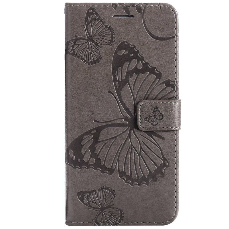 Fodral Vivo V23 5G Med Kedjar Jättebandfjärilar