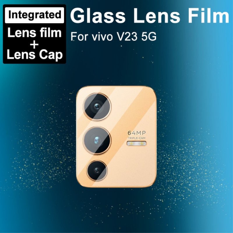 Skyddslins I Härdat Glas För Vivo V23 5G Imak