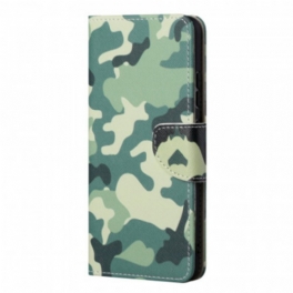 Fodral Samsung Galaxy S22 Ultra 5G Militärt Kamouflage