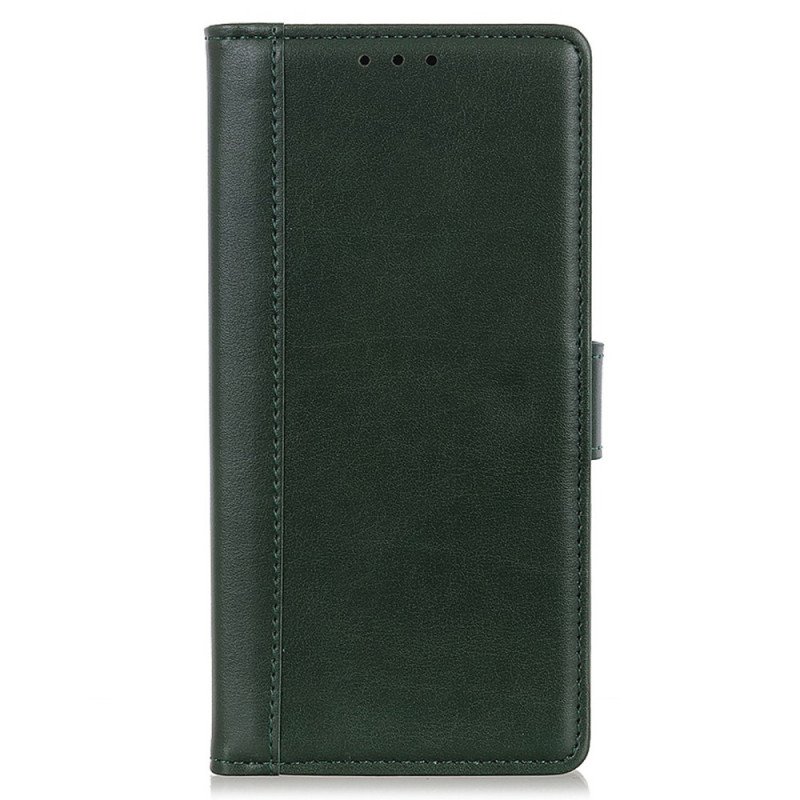 Folio-fodral Samsung Galaxy S22 Ultra 5G Stil Läder Elegans