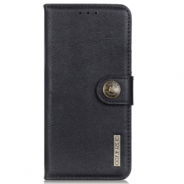 Läderfodral Sony Xperia 1 Vi Telefonfodral Slät Konstläder Khazneh