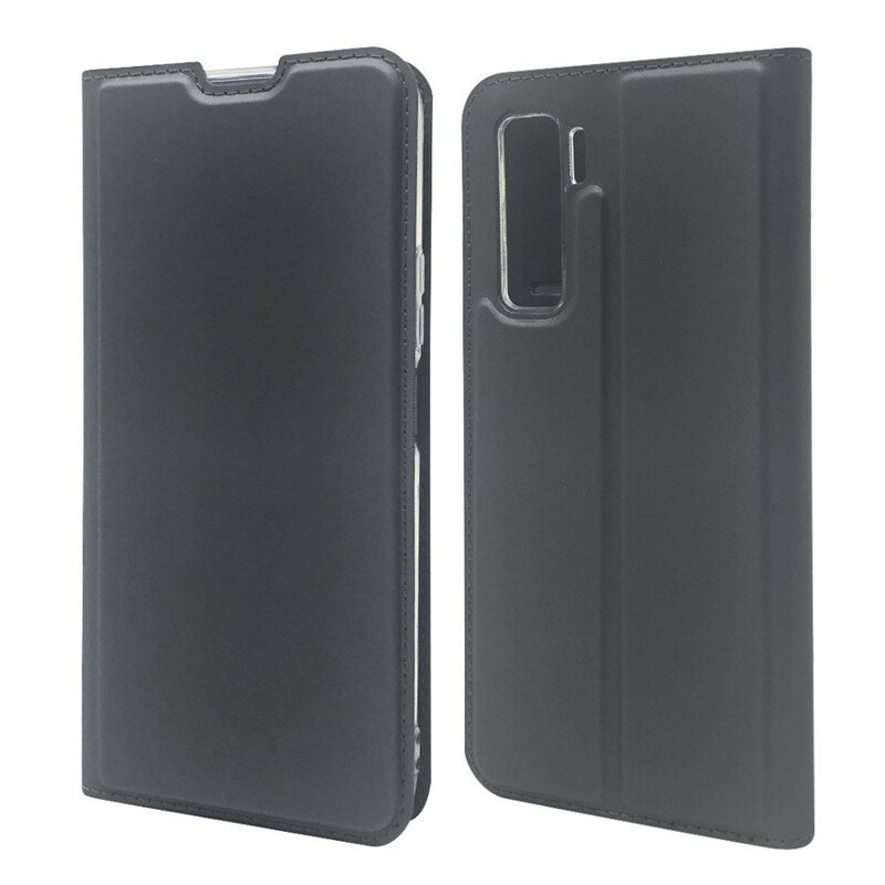 Folio-fodral Huawei P40 Lite 5G Läderfodral Magnetlås