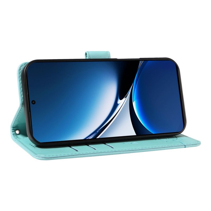 Fodral För Poco X7 Pro 5g Kattdesign Med Rem