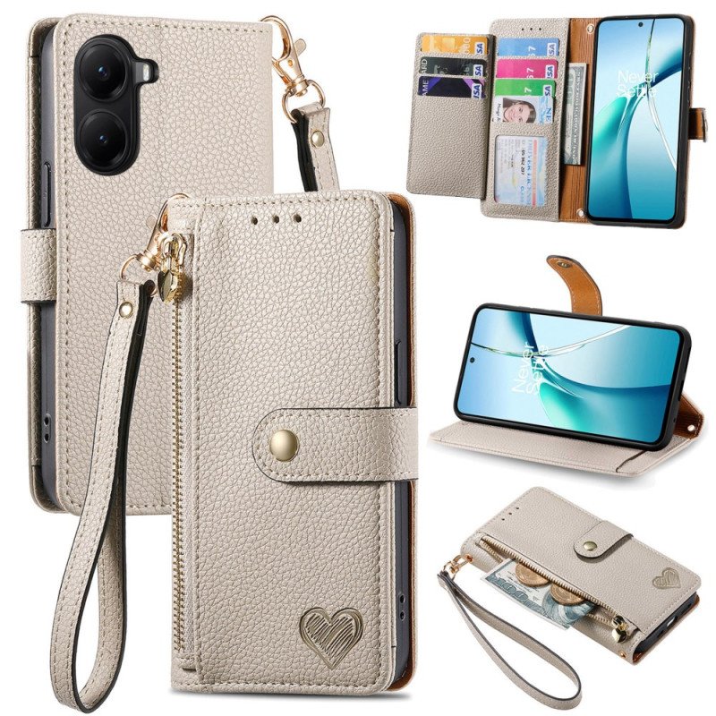 Fodral Poco X7 Pro 5g Rfid-skyddande Hjärtdesign