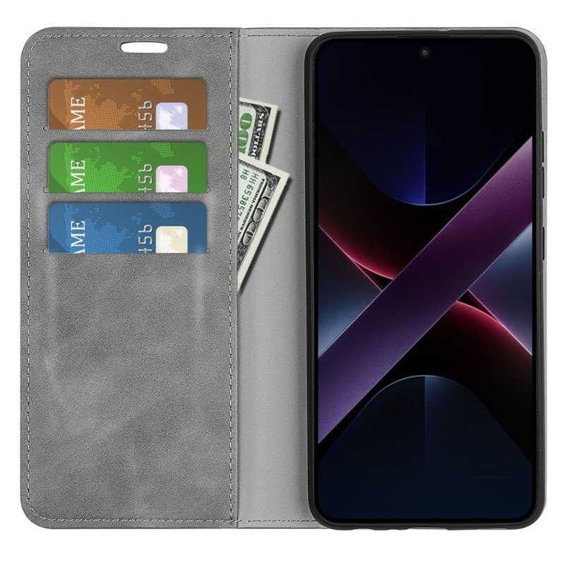 Folio-fodral För Poco X7 Pro 5g Klassisk