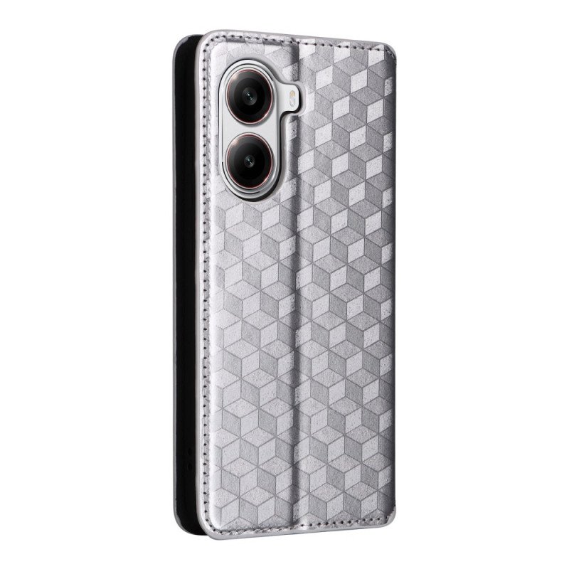 Folio-fodral Poco X7 Pro 5g 3d-diamanter