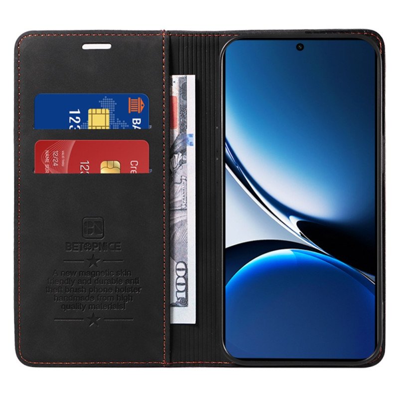 Folio-fodral Poco X7 Pro 5g Betopnice Mockaeffekt