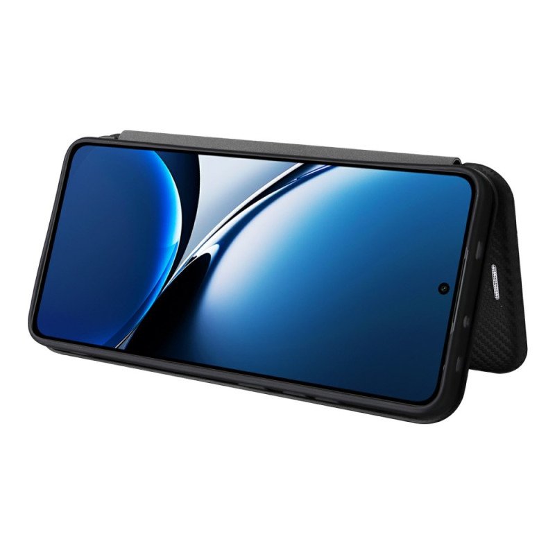 Folio-fodral Poco X7 Pro 5g Kolfiber