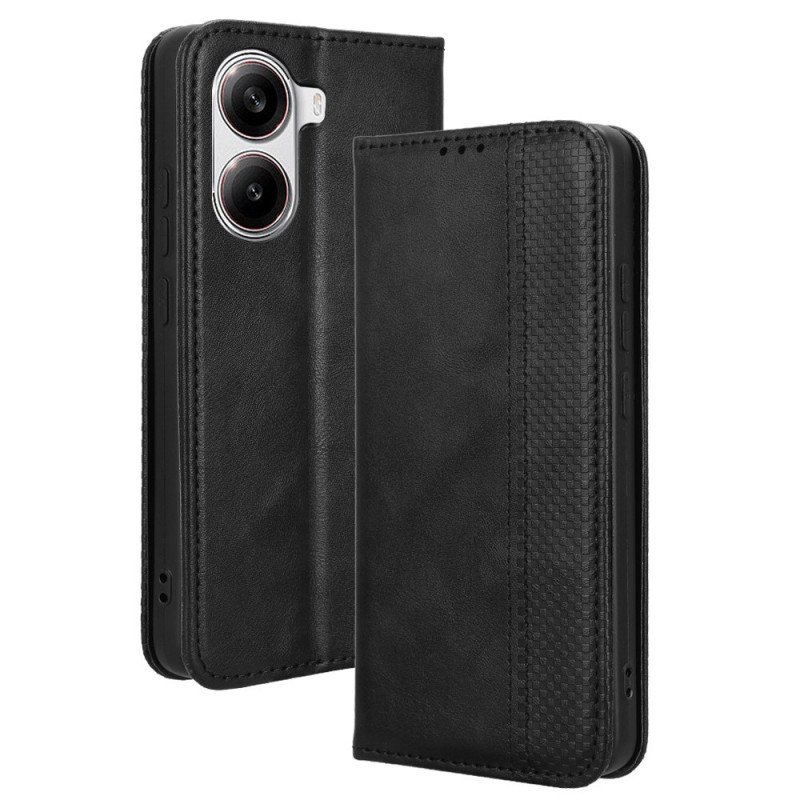 Folio-fodral Poco X7 Pro 5g Vintagekant