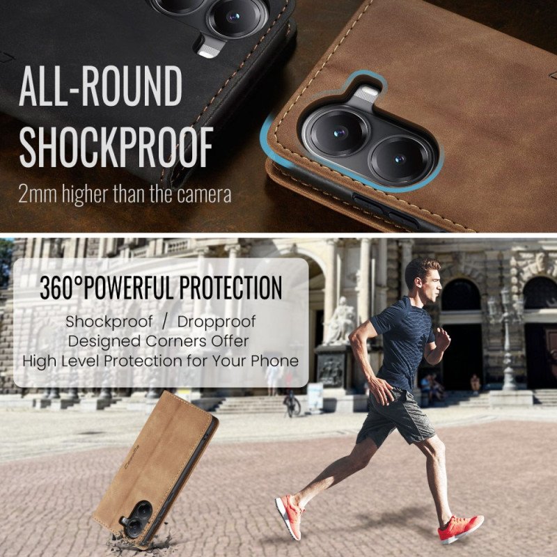 Läderfodral Poco X7 Pro 5g Telefonfodral Casem