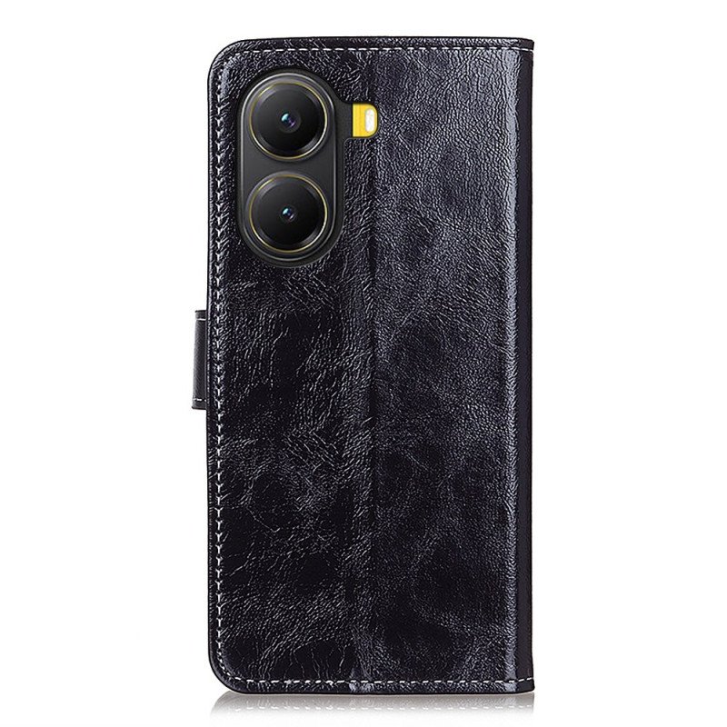 Läderfodral Poco X7 Pro 5g Telefonfodral Glansigt Konstläder