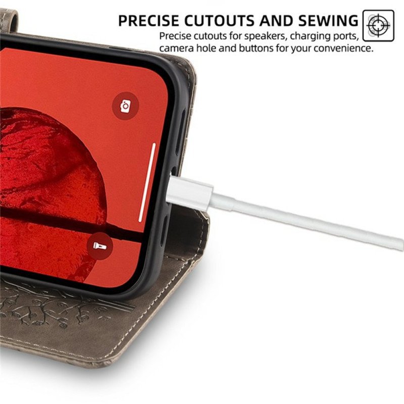 Läderfodral Poco X7 Pro 5g Telefonfodral Landsbygdsliknande