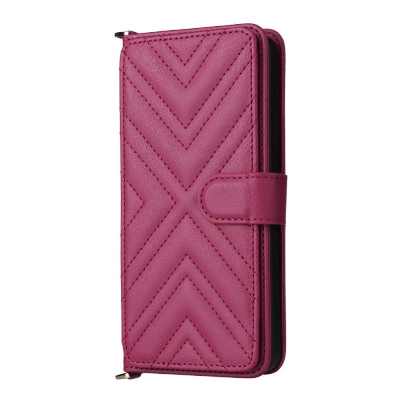 Läderfodral Poco X7 Pro 5g Telefonfodral Multifunktionell Quiltad