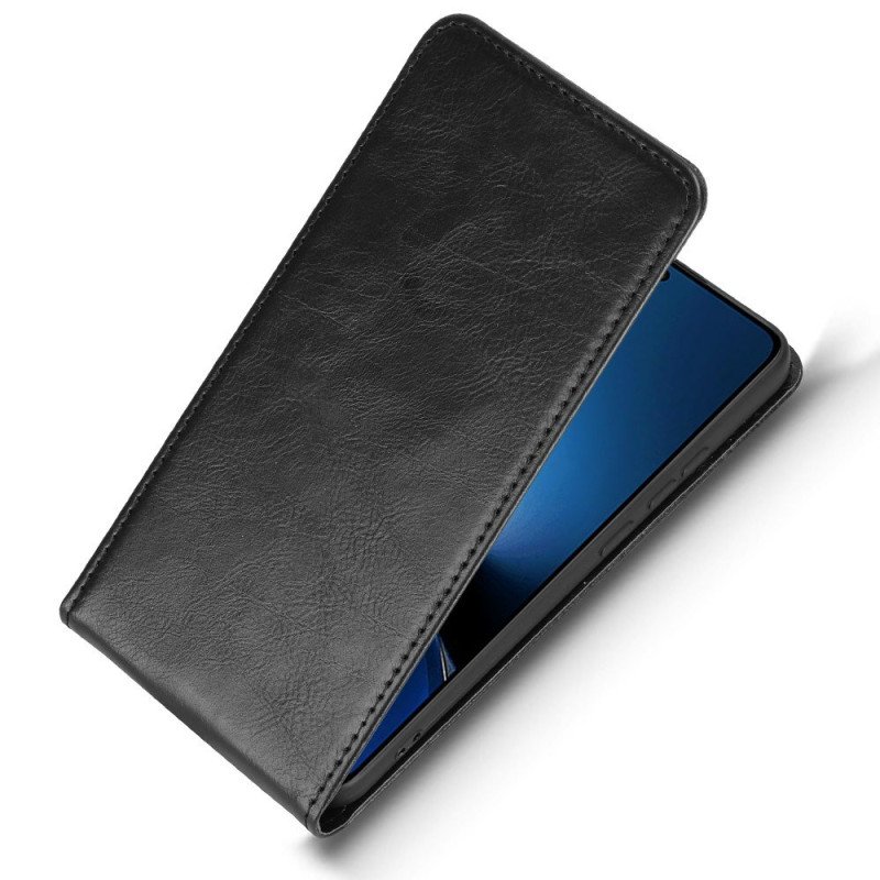 Läderfodral Poco X7 Pro 5g Telefonfodral Vertikal Flikdesign