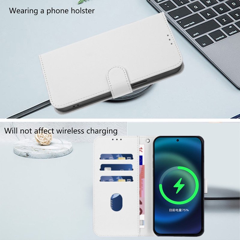 Läderskal Fodral Poco X7 Pro 5g Konstläder