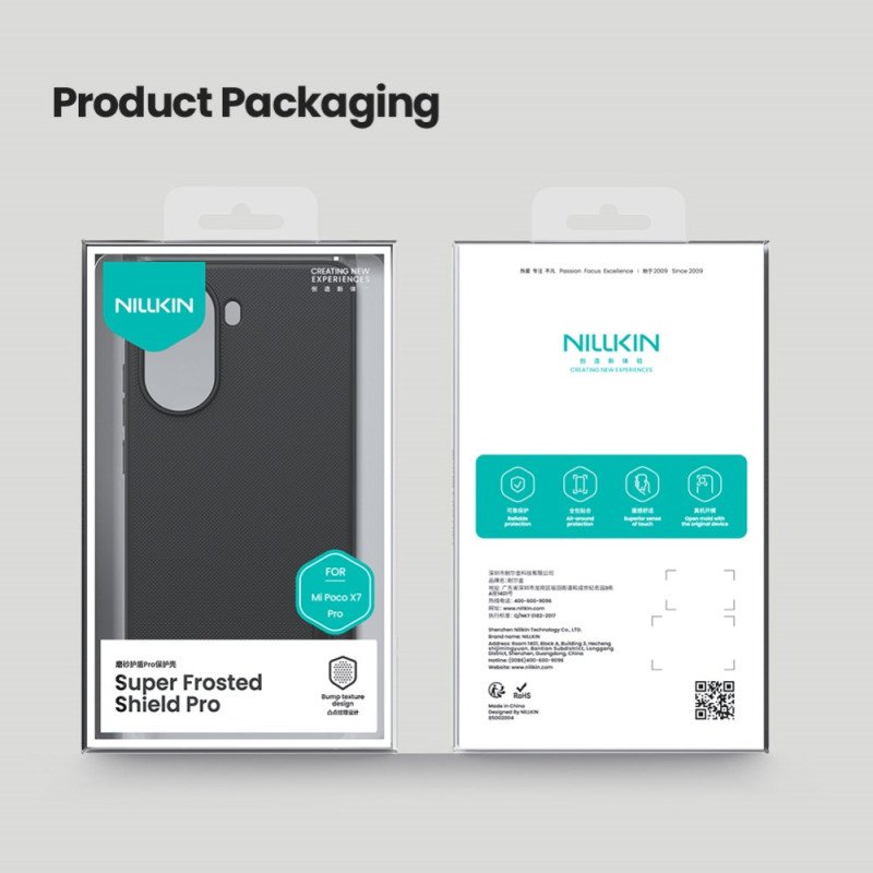 Skal Poco X7 Pro 5g Nillkin Frosted Shield Pro