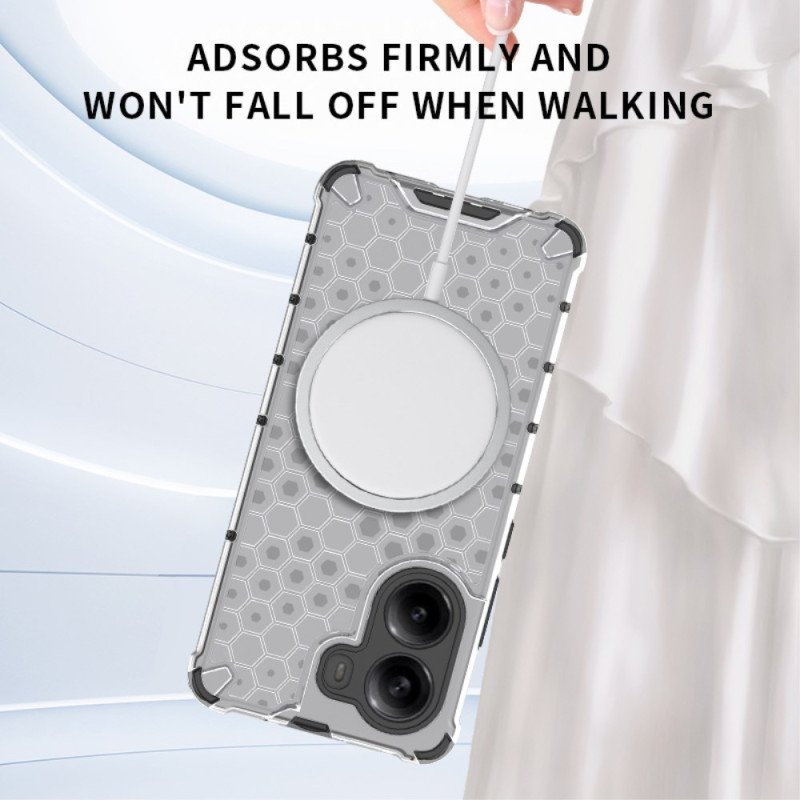 Skal Poco X7 Pro 5g Telefonfodral Magsafe-kompatibel Med Honungskakamönster