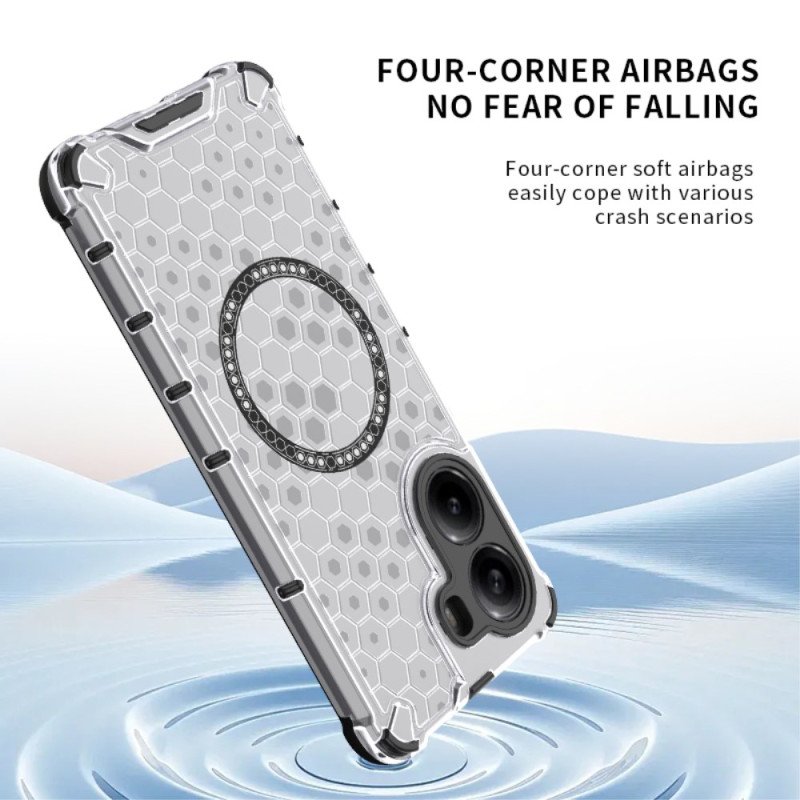 Skal Poco X7 Pro 5g Telefonfodral Magsafe-kompatibel Med Honungskakamönster