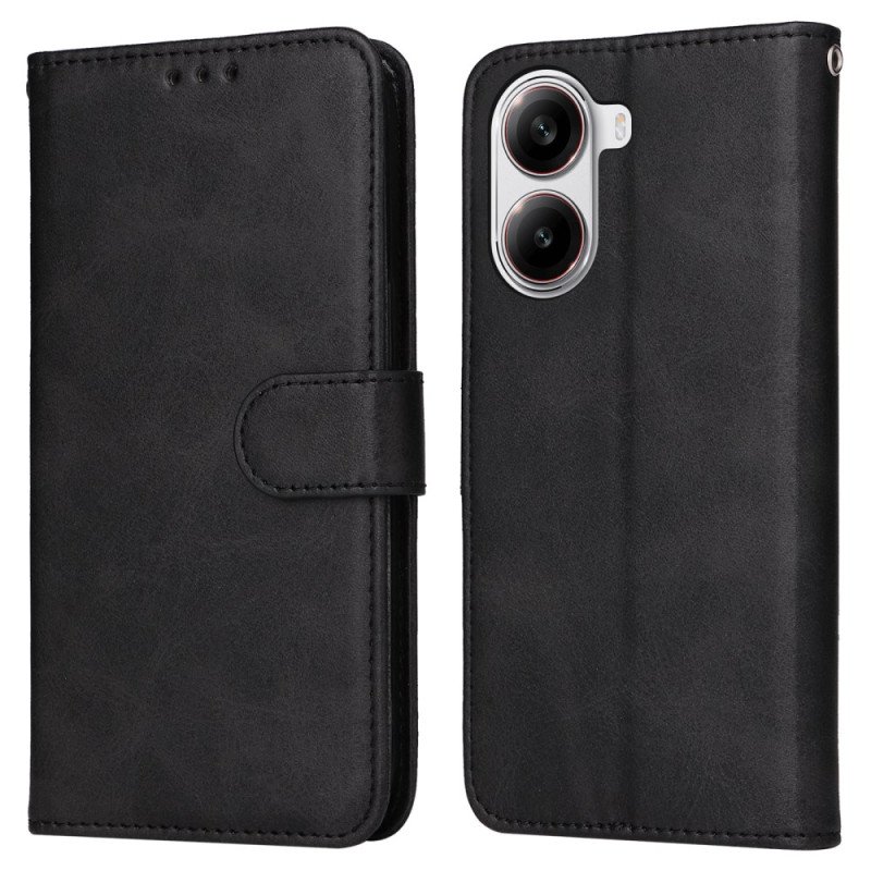 Skyddsfodral Poco X7 Pro 5g Enkelt Konstläder Med Rem