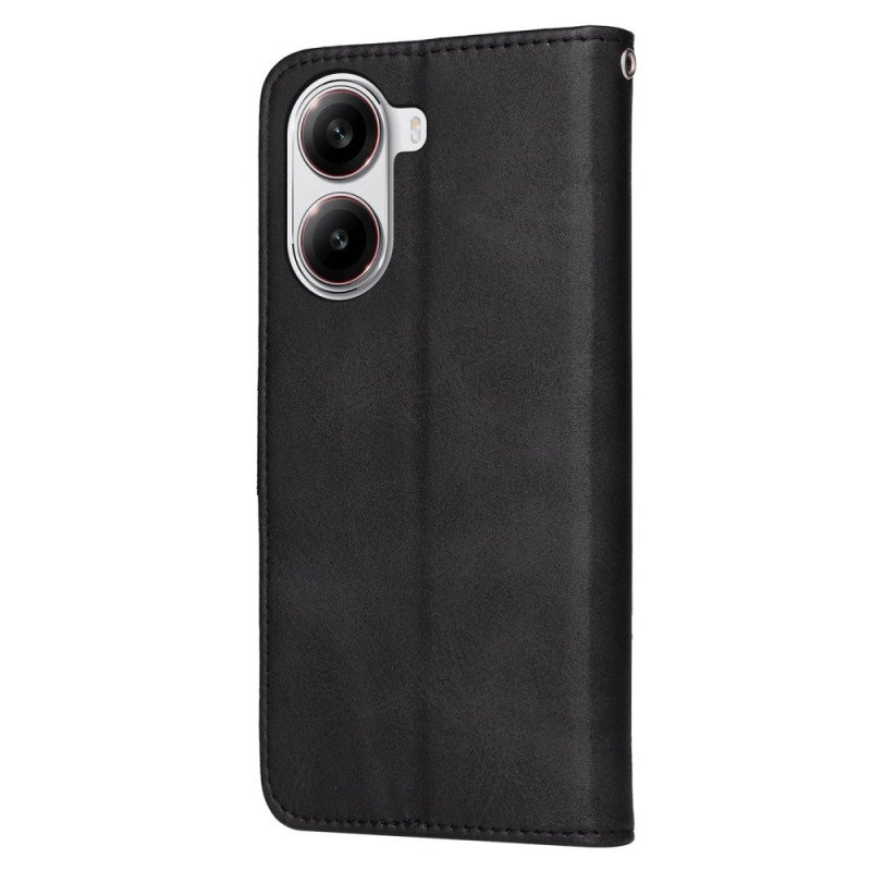 Skyddsfodral Poco X7 Pro 5g Enkelt Konstläder Med Rem