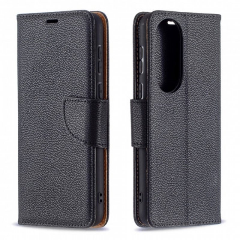 Fodral Huawei P50 Folio-fodral Litchi Rabat Oblique