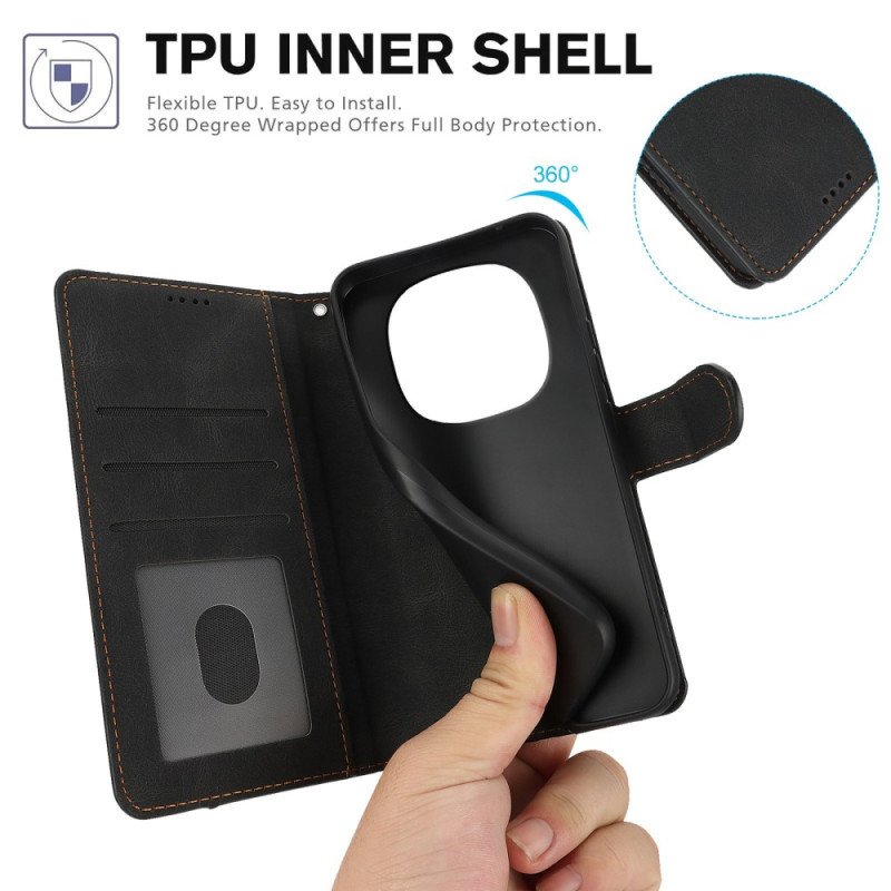 Fodral För Xiaomi Redmi Note 15 5g Retro Mockaeffekt