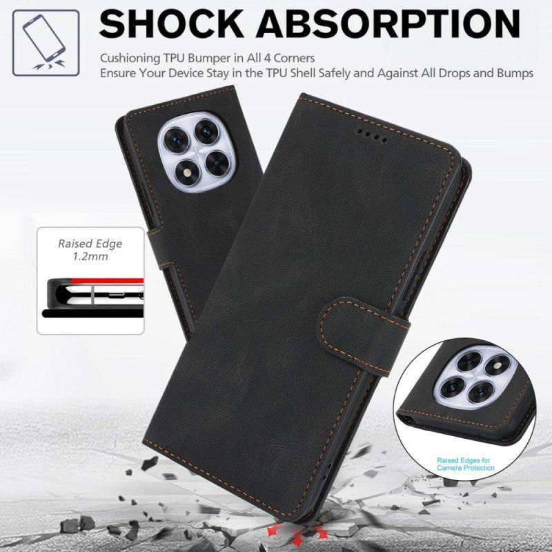 Fodral För Xiaomi Redmi Note 15 5g Retro Mockaeffekt