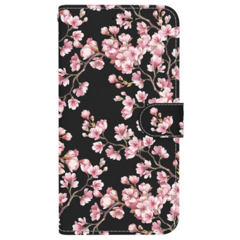 Fodral Xiaomi Redmi Note 15 5g Plommonblommor