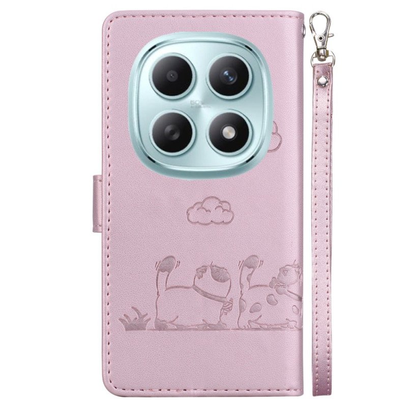 Fodral Xiaomi Redmi Note 15 5g Rfid Blockering Och Kattungemönster