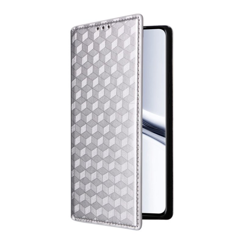 Folio-fodral Xiaomi Redmi Note 15 5g Telefonfodral Graverat Diamantmönster