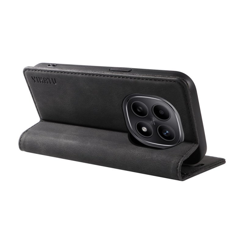 Folio-fodral Xiaomi Redmi Note 15 5g Yikatu Mockaeffekt