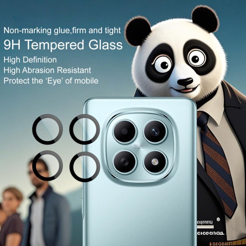 Härdat Glaslinsskydd För Xiaomi Redmi Note 15 5g / Poco M8 5g (positioneringsram)