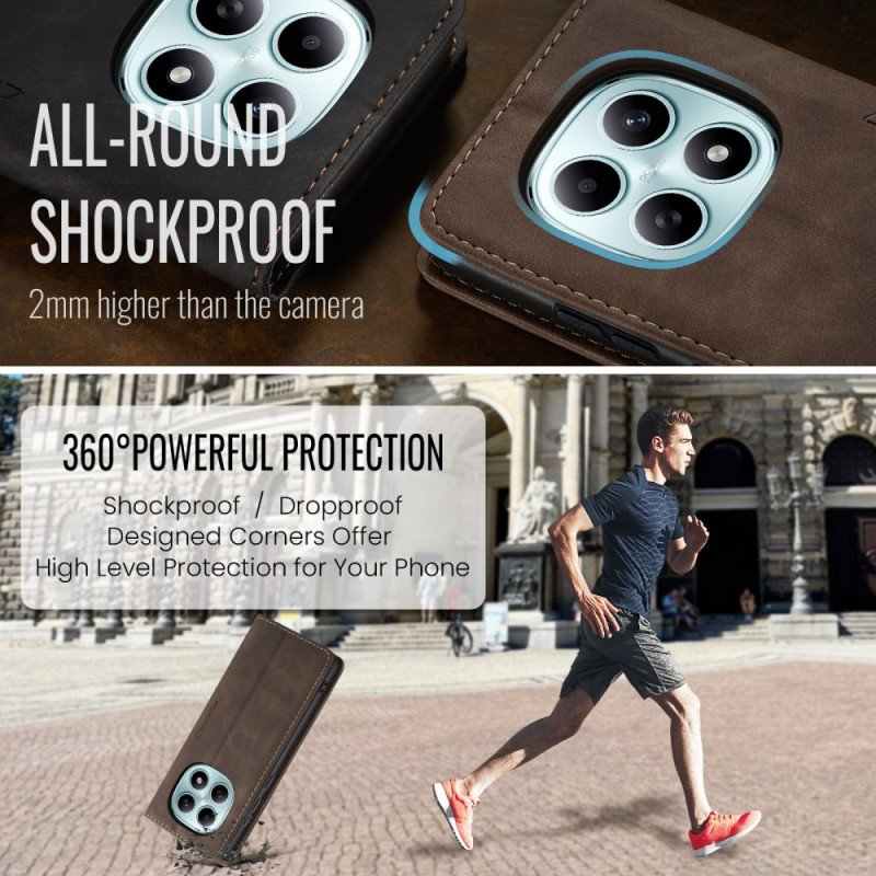 Läderfodral Xiaomi Redmi Note 15 5g Telefonfodral Caseme-fodral