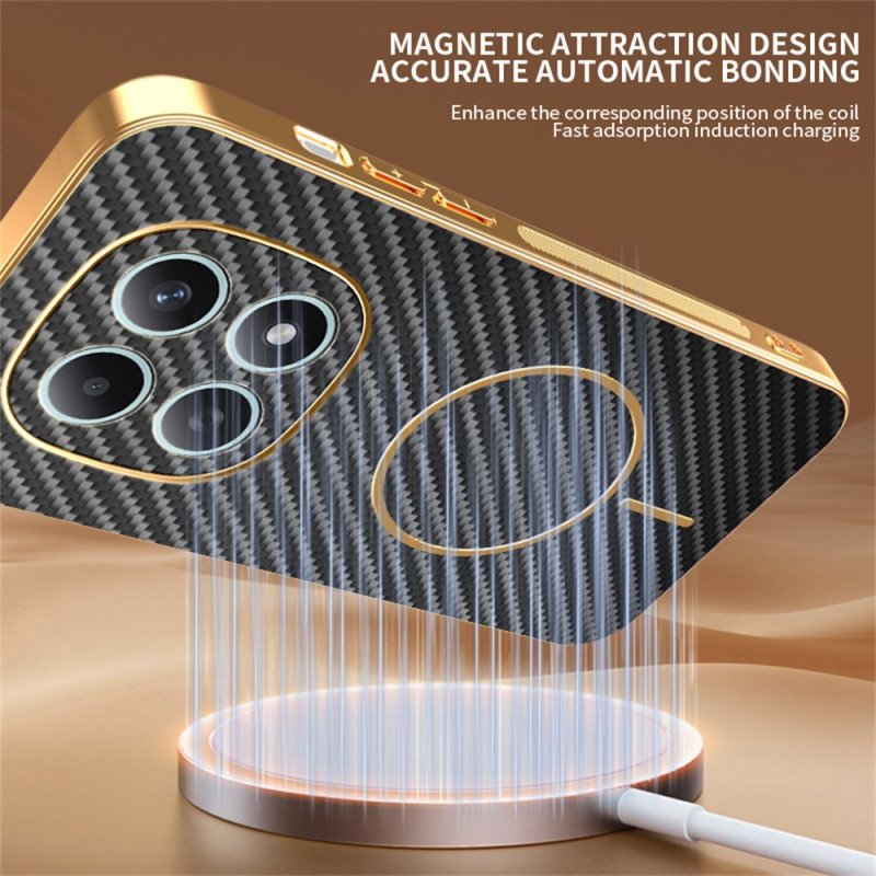 Skal För Xiaomi Redmi Note 15 5g Kolfiberstruktur