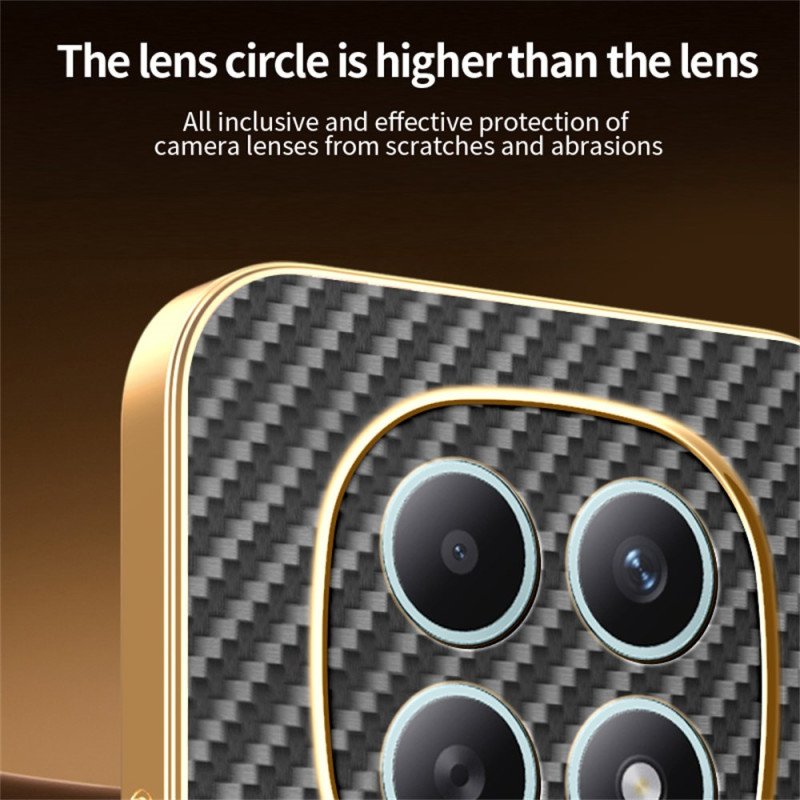 Skal För Xiaomi Redmi Note 15 5g Kolfiberstruktur