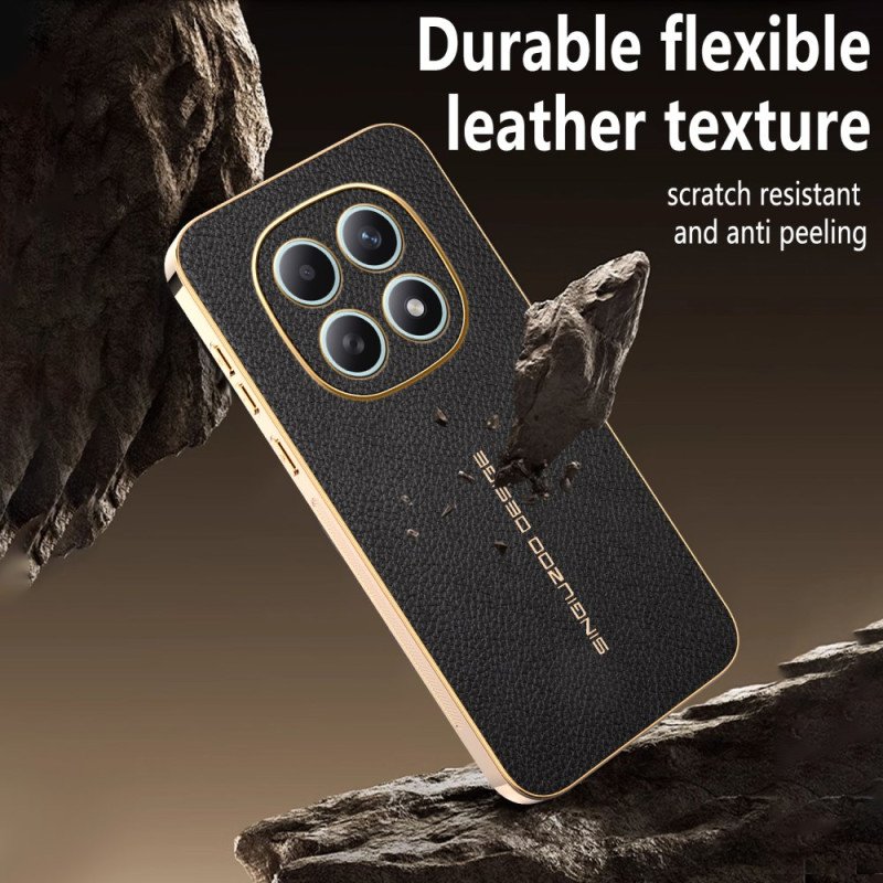 Skal Xiaomi Redmi Note 15 5g Telefonfodral Reptålig Litchistruktur