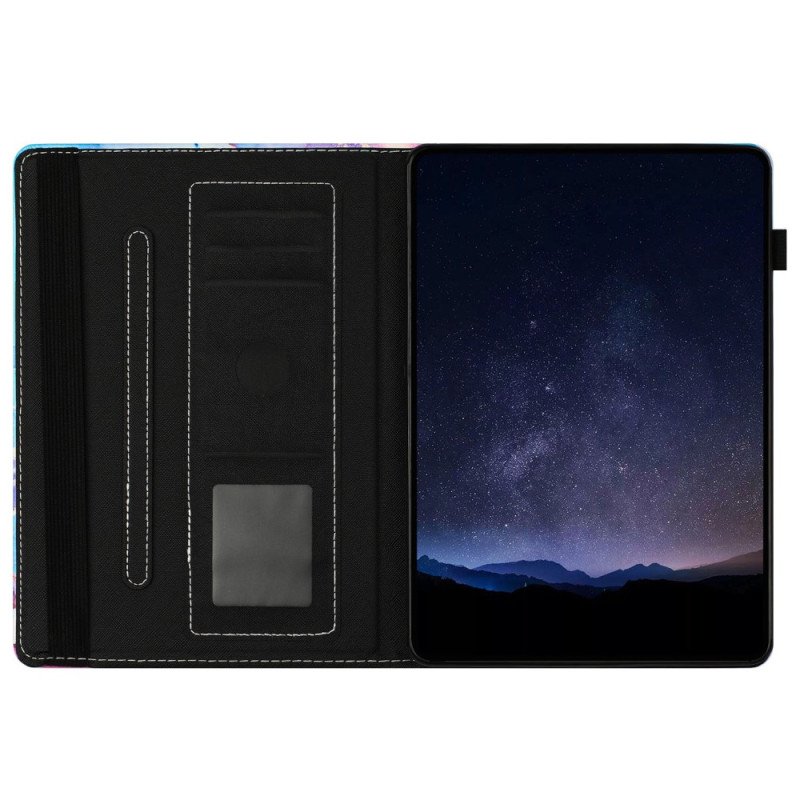 Case iPad (2025) Telefonfodral Marmorstil