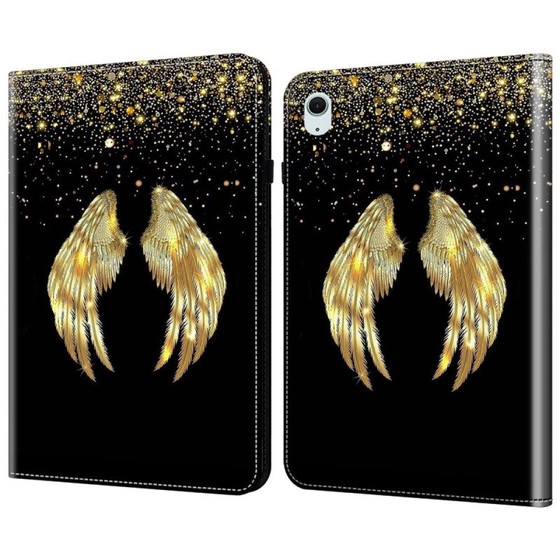 Fodral För iPad (2025) Guldvingar