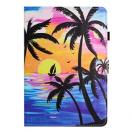 Fodral För iPad (2025) Kokospalmer
