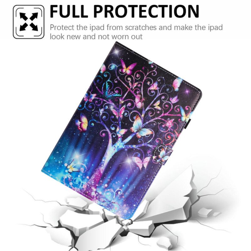 Fodral För iPad (2025) Meteorfjärilar
