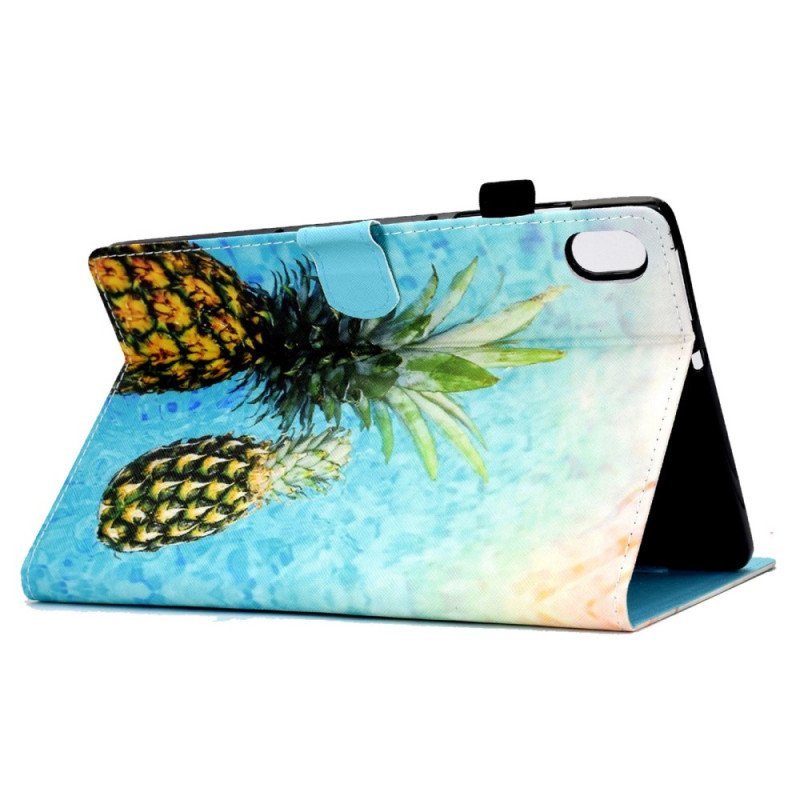 Fodral iPad (2025) Grafisk Ananas