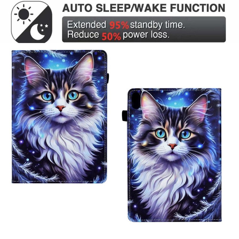 Fodral iPad (2025) Katt