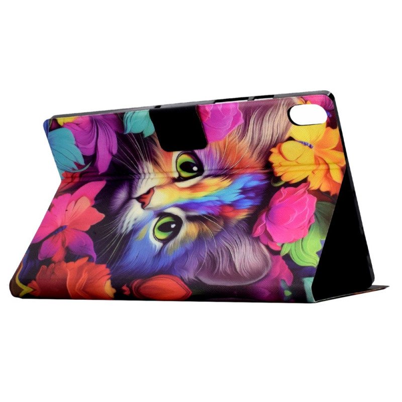 Fodral iPad (2025) Rosa Kattunge