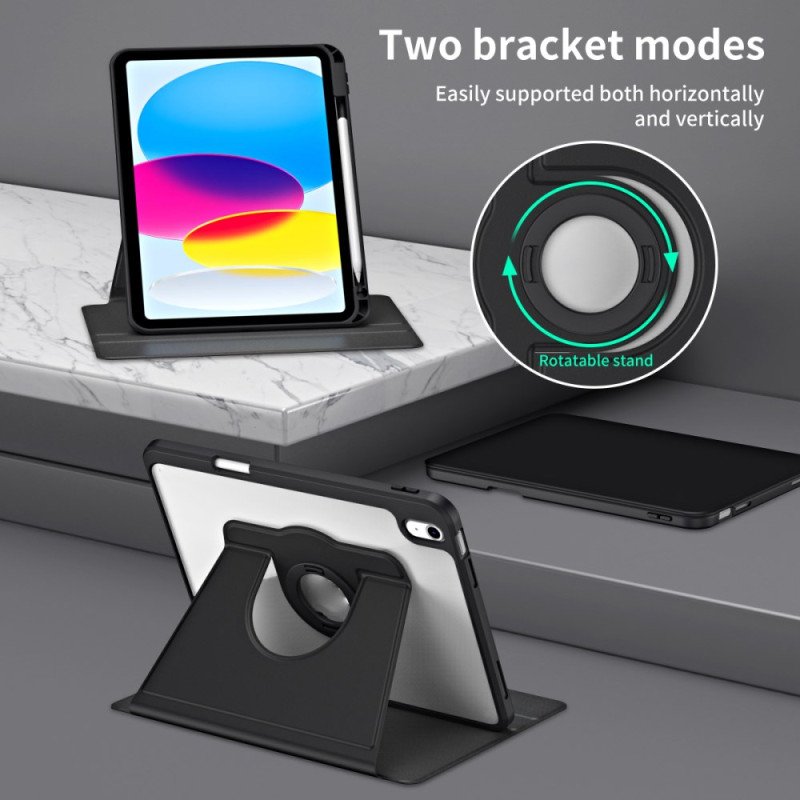 Fodral iPad (2025) Roterande Stativ