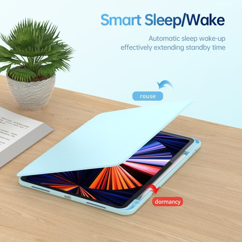 Fodral iPad (2025) Roterande Stativ Och Pastellfärgat Skydd